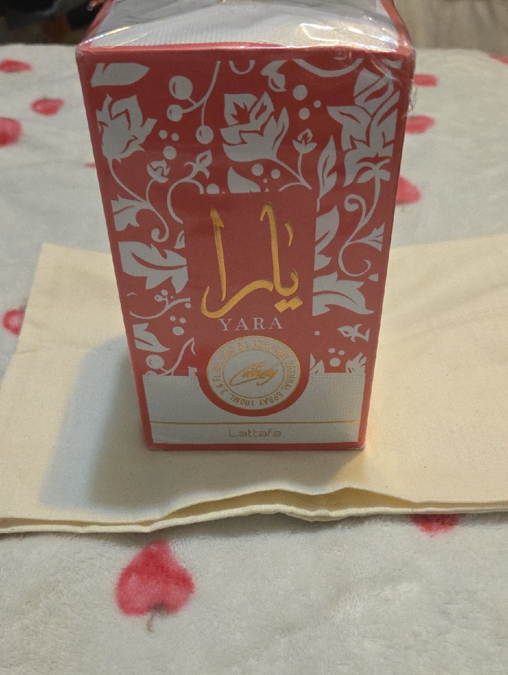 Yara Perfume by Lattafa - Pink  Floral Box